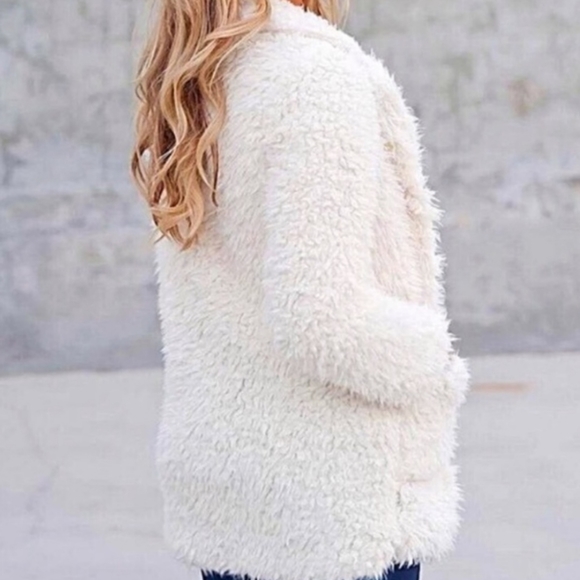 Faux Fur Coat - Picture 3 of 3